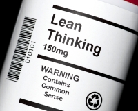lean thinking; contains common sense